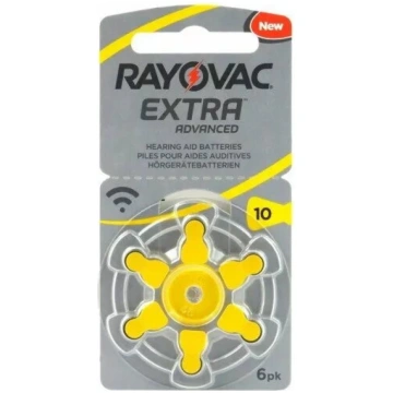 Baterijas dzirdes aparātam Rayovac Extra Advanced 