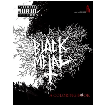 Black Metal: A Coloring Book Jason Atomic