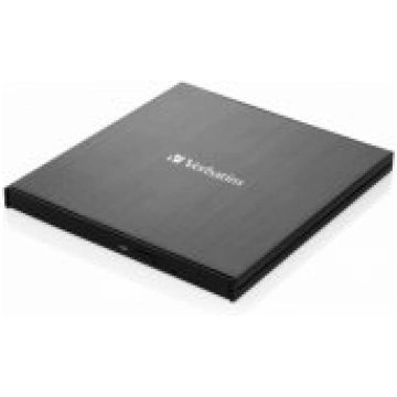 Verbatim 43886 External Slimline CD/ DVD Writer Bl