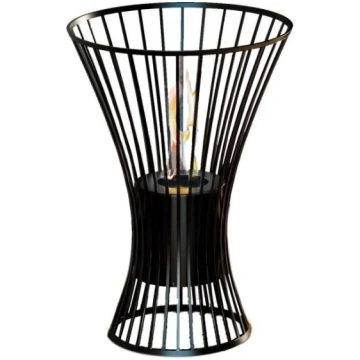 RUBY YORK BLACK brīvi stāvošs galda biokamīns
