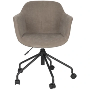 Office Chair Junzo Rib Grey Zuiver, DUTCH BONE, Wh
