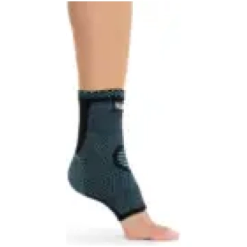Potītes ortoze - M (20-23cm), Melna/Zila 4Fizjo