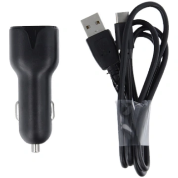 Maxlife MXCC-01 car charger 2x USB 2.4A black + US