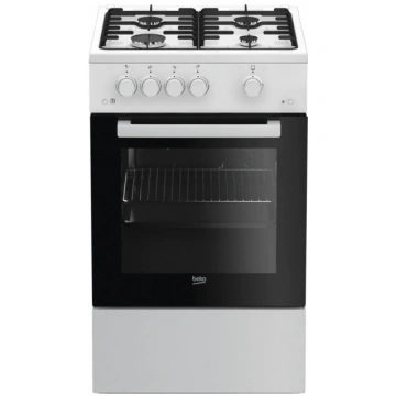 Gāzes plīts ar gāzes cepeškrāsni Beko FSG52020FW