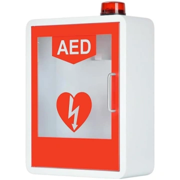Vexorium AED defibrilatora sienas skapis, trauksme