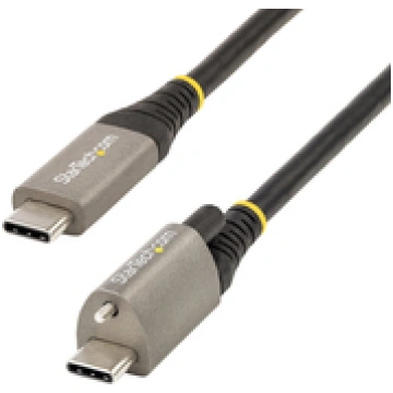 3ft 1m Top Screw Locking USB C Cable 10Gbps USB 3.
