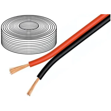 15089; Wire: loudspeaker cable; 2x0,5mm2; stranded