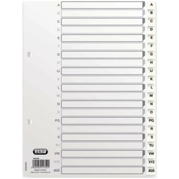 Segregator Elba Elba 400020999, Alphabetic tab ind