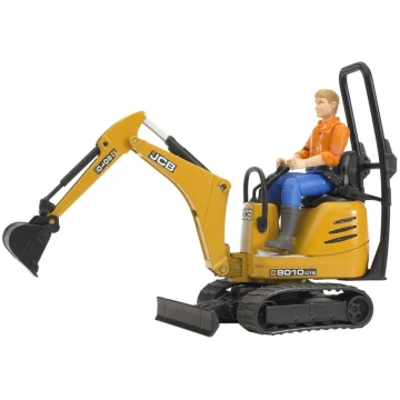 Rotaļu ekskavators Bruder, 1:16, melna krās