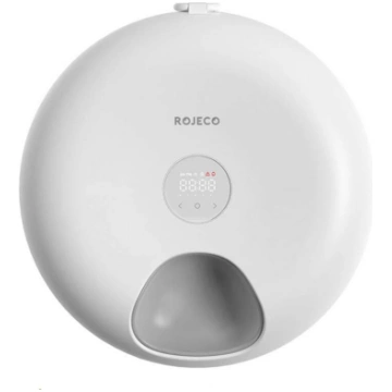 Rojeco 6 Meals Automatic Pet Feeder 3600mAh RWSQ-0