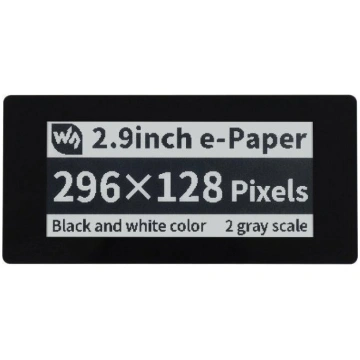 Waveshare Wyświetlacz E-paper E-Ink - 2,9"" 296x12