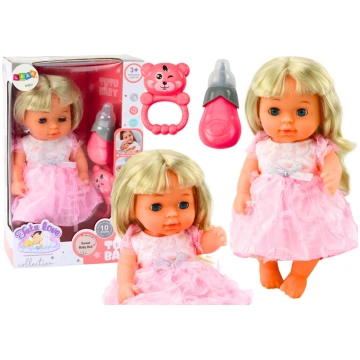 Lelle - jaundzimušais ar aksesuāriem Lean Toys Tut