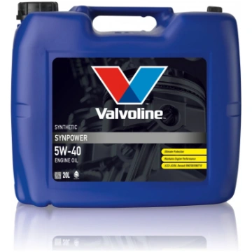 VALVOLINE Motoreļļa Synpower 5W40 20L, Valvoline