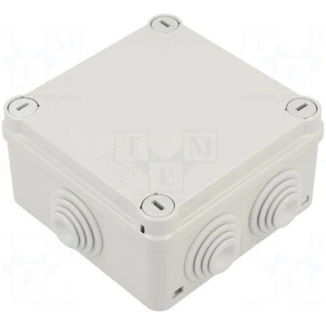 Enclosure: junction box | X: 120.5mm | Y: 120.5mm 
