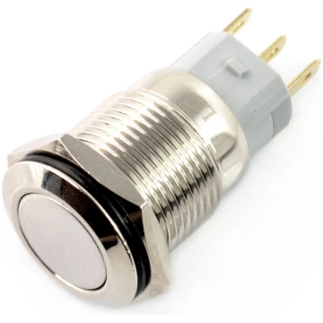 ON-OFF switch monostable - PBW-16BP - 2A 250V flat