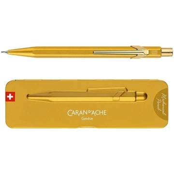 Caran D"ache 844 Goldbar automātiskais zīmulis, dz