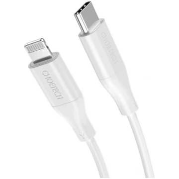 Kabelis Choetech USB-C Lightning 30W 1.2m Balta