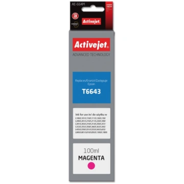 Activejet AE-664M ink (replacement for Epson T6643