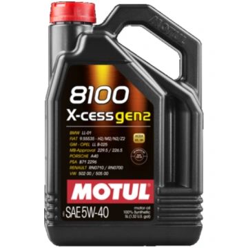 MOTUL 109776 5W-40 5l Motoreļļa