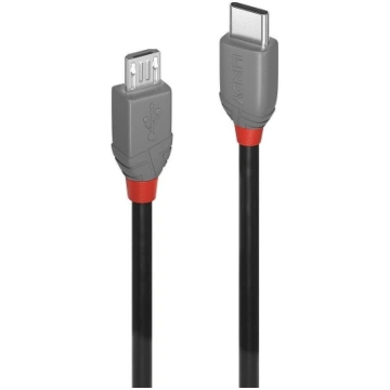 CABLE USB2 A TO MICRO-B 3M/ANTHRA 36893 LINDY 3689