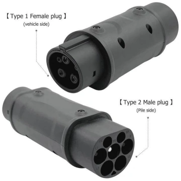 Adapter Type 2 - Type 1, 32A EV CHARGE