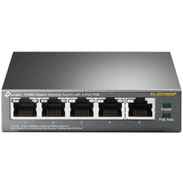 TP-LINK Switch TL-SG1005P Unmanaged Desktop Gigabi