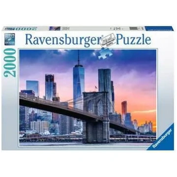 Ravensburger puzle Skyline New York 2000 gab., pil
