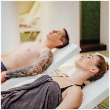 Romantisks privāta SPA centra apmeklējums ar vīnu 