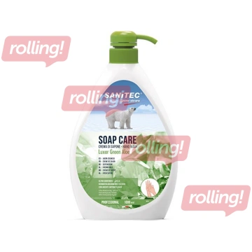 Šķidrās krēmziepes Sanitec Luxor Green Aloe, 1l