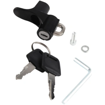Motorcycle Helmet Security Hook Lock with 2 Keys 6