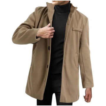 SRZYMJ Coat Vīriešu ziemas mēteļi Vīriešu ziemas m