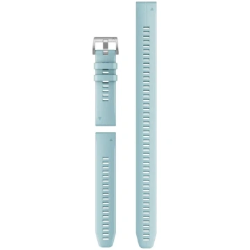 QuickFit 22 Watch Bands, Azure Silicone (3-piece D