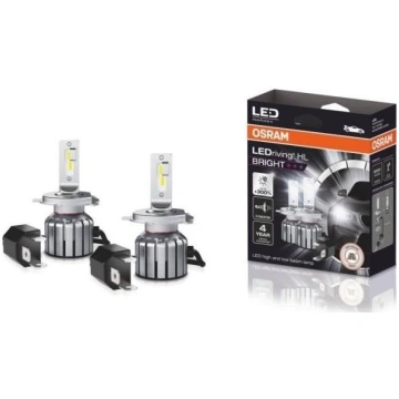 LED bulb set 2pcs H19/H4 12V 15W P43T/PU43t-3 OSRA