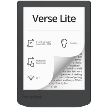 PocketBook Verse Lite e-grāmatu lasītājs, Midnight