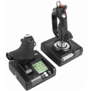 Logitech G Saitek X52 Pro Flight Control System (9