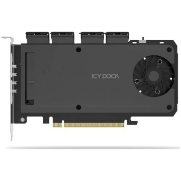 Icy Dock Adapter 4 x M.2 NVMe SSD Mobile Rack Adap