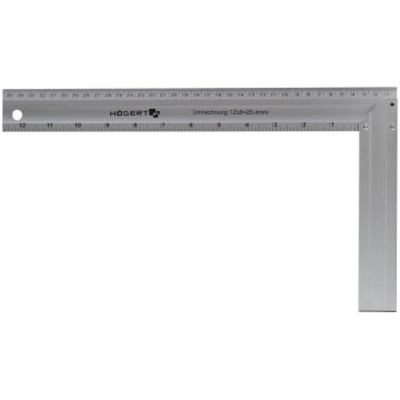 Alumīnija galdnieka stūrenis 350x190 mm | HT4M203 