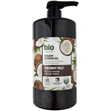 BIO NATURELL Krēmveida dušas želeja Kokosriekstu p