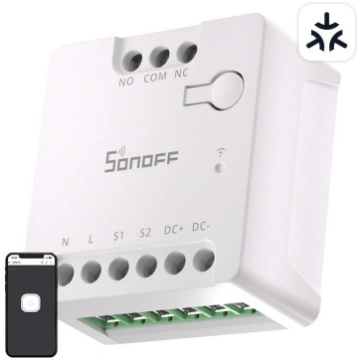 SONOFF MINI-D Smart WiFi Matter Switch (AC/DC 12-4