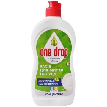 ONE DROP Trauku mazgāšanas līdzeklis ar ābolu arom
