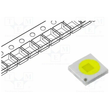 Power LED; white cold; EMITER; 3W; 6000K; 130÷160l
