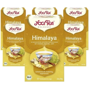 Yogi tēja, Himalaya Chai, ājurvēdas organiskā garš