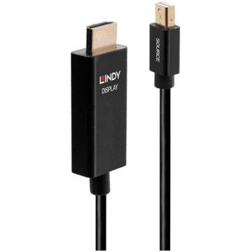 Lindy 3m Mini DP to HDMI Adapter Cable with HDR 40