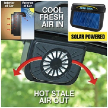 Automašīnas izplūdes ventilātors salona atsvaidzin