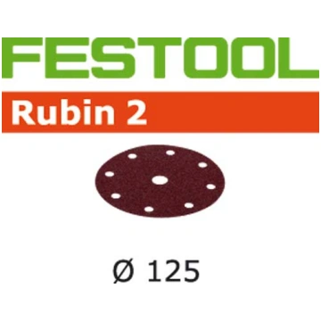 Festool Smilšpapīrs ekscentra slīpmašīnai Rubin2; 