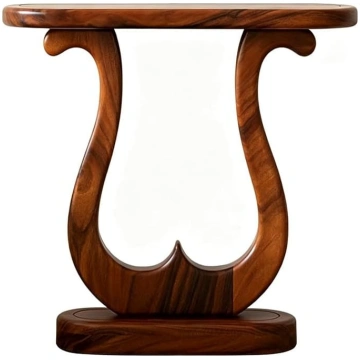 Konsolentisch aus Massivholz, Console Table mit Ge