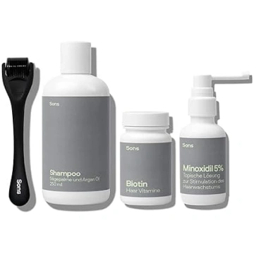 Sons Complete Treatment, minoksidils 5%, biotīns u