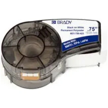 Pašlīmējoša drukājamā etiķete Brady 110898 — balta