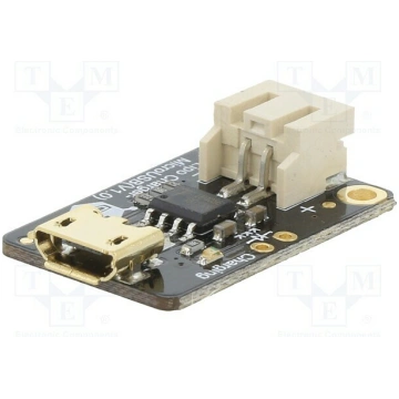 Module robotics: Li-Po/Li-Ion charger; 5VDC; USB m