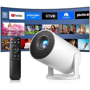 Salange mini projektors atbalsta 4K izšķirtspēju,